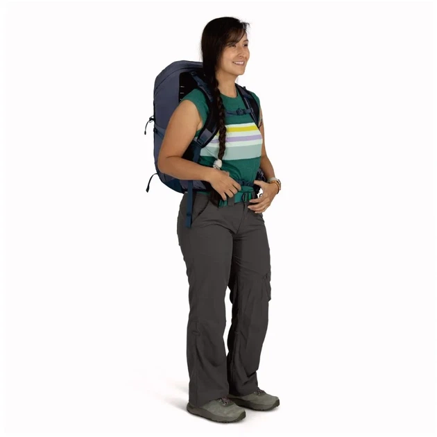 Рюкзак туристический Osprey Tempest 26 Anchor blue atlas Uni (100080065) - Фото 6 Рюкзак туристический Osprey Tempest 26 Anchor blue atlas Uni (100080065) - изображение 6