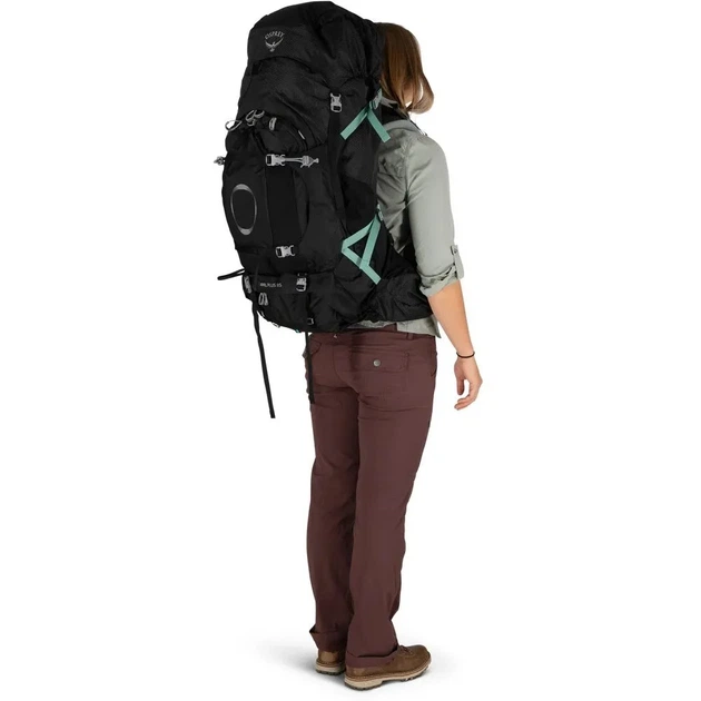Рюкзак туристический Osprey Ariel Plus 85 black XS/S (100003791) - Фото 4 Рюкзак туристический Osprey Ariel Plus 85 black XS/S (100003791) - изображение 4