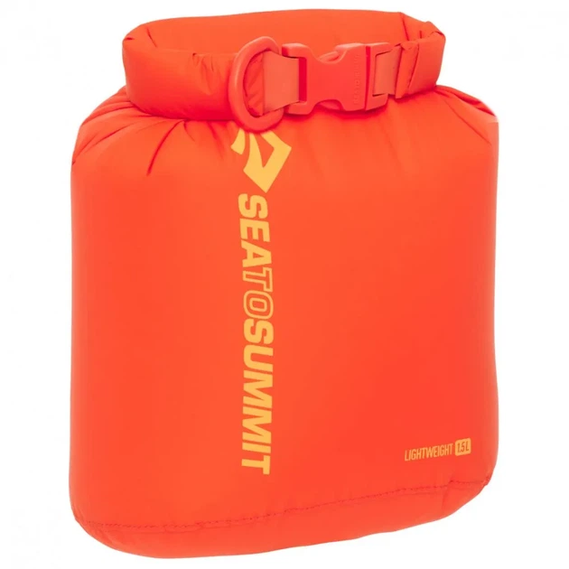 Гермомішок туристичний для сплаву чи походу Sea to Summit Lightweight Dry Bag 1.5L Spicy orange (100065116) - изображение 2