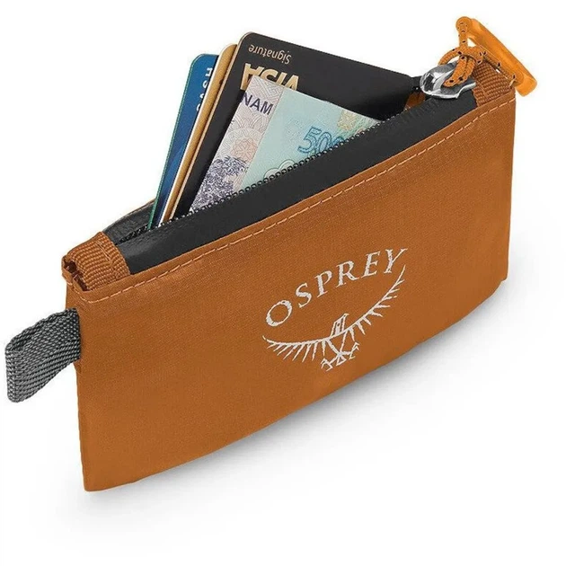 Кошелек поясной ультралегкий компактный на пояс для бега Osprey Ultralight Wallet Toffee orange (100073888) - изображение 3