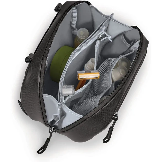 Косметичка для путешествий Osprey Transporter Toiletry Kit Large Raven black/black (100080201) - Фото 4 Косметичка для путешествий Osprey Transporter Toiletry Kit Large Raven black/black (100080201) - изображение 4