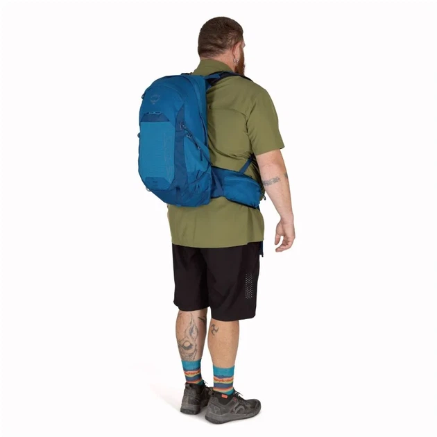 Рюкзак туристический Osprey Talon 22 scoria blue night shift Uni (100080059) - Фото 3 Рюкзак туристический Osprey Talon 22 scoria blue night shift Uni (100080059) - изображение 3