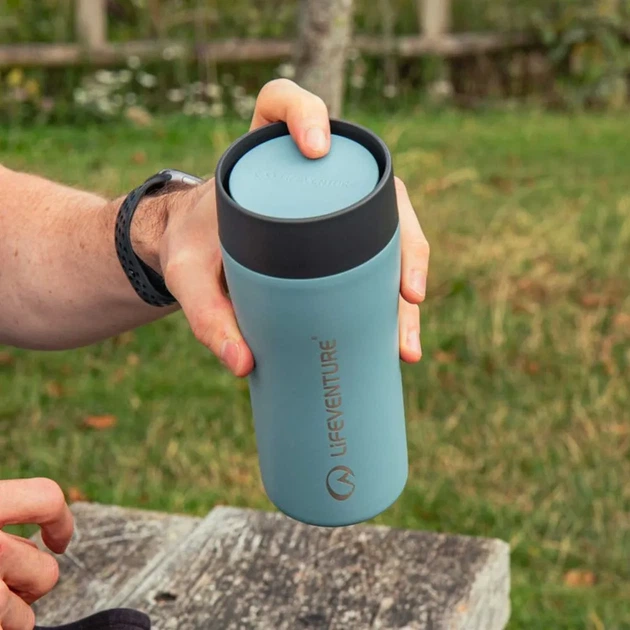 Термокружка Lifeventure One Touch Thermal Mug Blue (100084451) - изображение 4