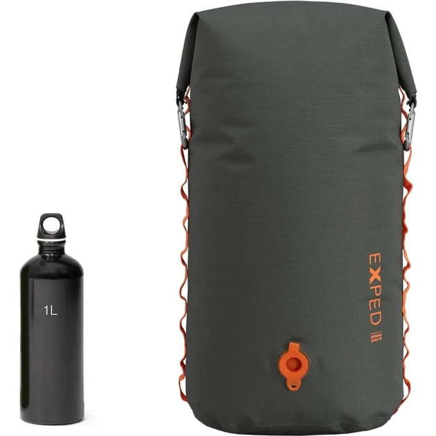 Гермомешок туристический для сплава или похода Exped Drybag Dura 25 Moraine (100079679) - изображение 2