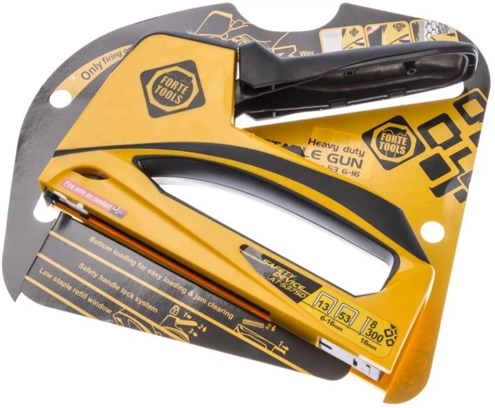 Степлер ручний Forte Tools AT-537SD 6 - 16 мм (315430030290) - зображення 6