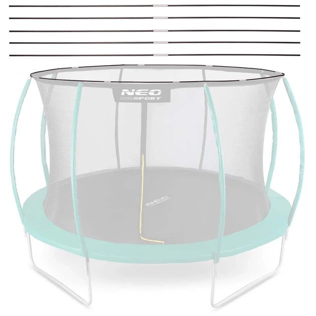 Pierścień siatki do trampoliny Neo Sport typ C 374 cm 12ft (5908220479567) - obraz 2