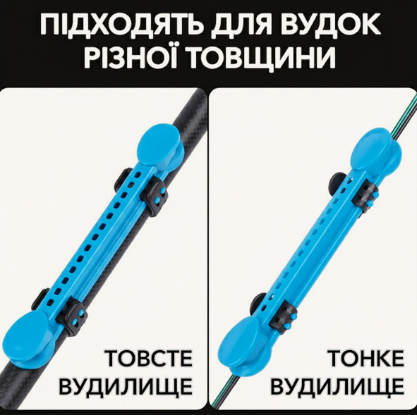 Набір котушок для махових вудилищ, рибальські котушки для вудки підходить як для правшів, так і для лівшів, набір із 10 шт - зображення 6