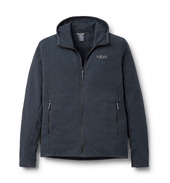 Кофта мужская Rab Stavel Jacket, Beluga, M (RB QFG-68-BEL-MED) - изображение 2
