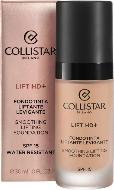 Podkład do twarzy Collistar Lift HD+ SPF15 5N Amber 30 ml (8015150007672) - obraz 2