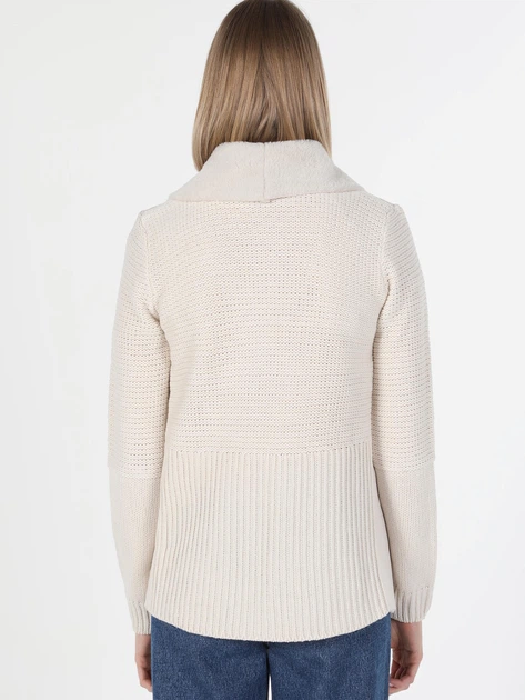 Кардиган вязаный женский Colin's CL1017917BEI XS Beige (8682240823995) - изображение 2