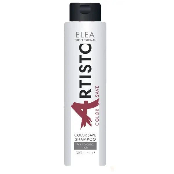 Шампунь для сохранения цвета окрашенных волос Elea Professional Artisto Color Save Shampoo 300 мл - Фото 1 Шампунь для сохранения цвета окрашенных волос Elea Professional Artisto Color Save Shampoo 300 мл - изображение 1
