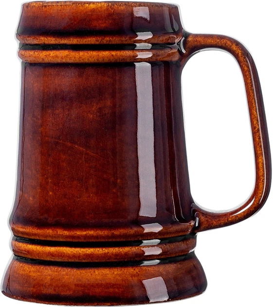 Пивний келих Kadax Olympia керамічний 500 мл 4 шт (5903699480663) - зображення 5