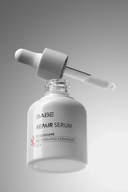 Сироватка для обличчя BABE Laboratorios (Бабе Лабораторіос) Repair Serum – відновлювальна, з керамідами, для чутливої шкіри - изображение 2