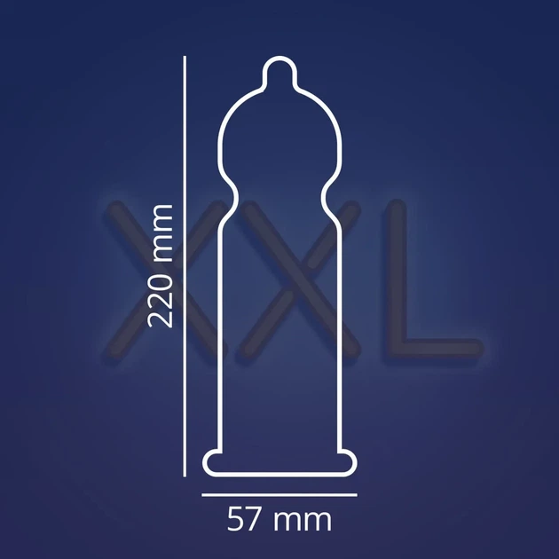Презервативи Contex Extra Large XXL збільшеного розміру 3 шт. - зображення 4