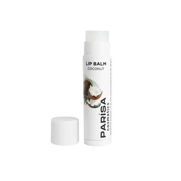 Помада гигиеническая для губ PARISA Lip Balm - Кокос - Фото 1 Помада гигиеническая для губ PARISA Lip Balm - Кокос - изображение 1