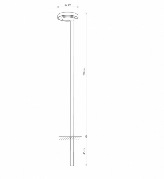 Фонарный столб Nowodvorski POLE LED 9185 - изображение 3