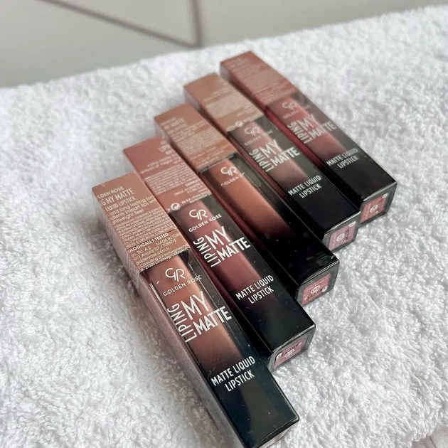 Помада для губ Golden Rose My Matte Lip Ink №4 - зображення 4