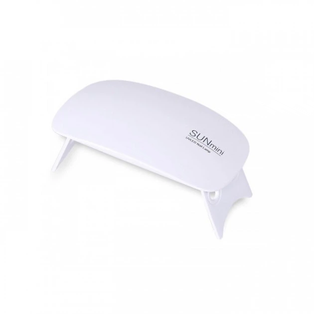 Лампа для маникюра Beauty Nail SUNmini White UV/LED 6 Вт USB для полимеризации гель-лака (4441) - изображение 2