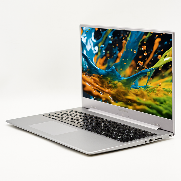 Ноутбук 17,3" Medion (Lenovo Group) Akoya P17609 | Intel Core i7-1165G7 | IPS (1920x1080) FullHD | RAM 16 ГБ | SSD 512 ГБ | HDD 1 ТБ | Nvidia GeForce | Метал | підсвітка | Win11 (4909) - Фото 4 Ноутбук 17,3" Medion (Lenovo Group) Akoya P17609 | Intel Core i7-1165G7 | IPS (1920x1080) FullHD | RAM 16 ГБ | SSD 512 ГБ | HDD 1 ТБ | Nvidia GeForce | Метал | підсвітка | Win11 (4909) - зображення 4