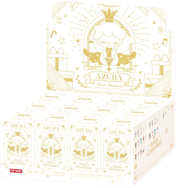 Игрушка-сюрприз Pop Mart с коллекционной фигуркой Azura Серия Warm Christmas (6931571030353) - изображение 2