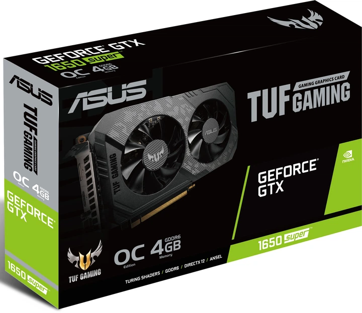 Видеокарта ASUS GTX 1650 Super 4Gb TUF Gaming OC (TUF-GTX1650S-O4G-GAMING) (GDDR6, 128 bit, PCI-E v3.0) Б/у - изображение 9