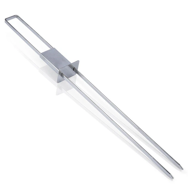 Набір шампурів AM/63 489168 стальні подвійні 36 см 4 шт (8720573450843) - зображення 4