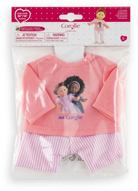 Piżama dla lalek Corolle 36 cm Różowa 9000212940 (4062013212944) - зображення 2