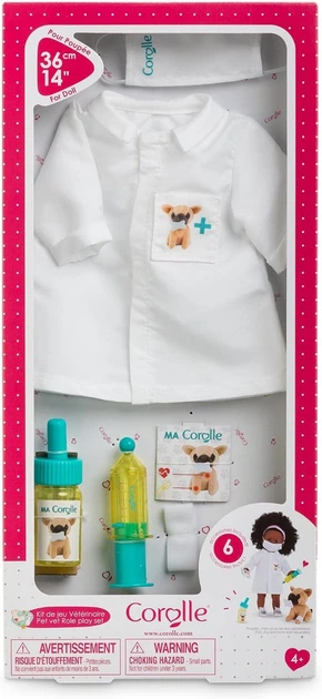 Zestaw akcesoriów dla lalek Corolle Pet Vet Role 9000212370 (4062013212371) - зображення 2