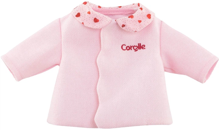 Kurtka dla lalek Corolle w serduszka 36 cm Różowa 9000212740 (4062013212746) - зображення 2