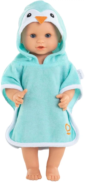 Pelerynka kąpielowa dla lalek Corolle Penguin 36 cm 9000141670 (4062013141671) - зображення 3