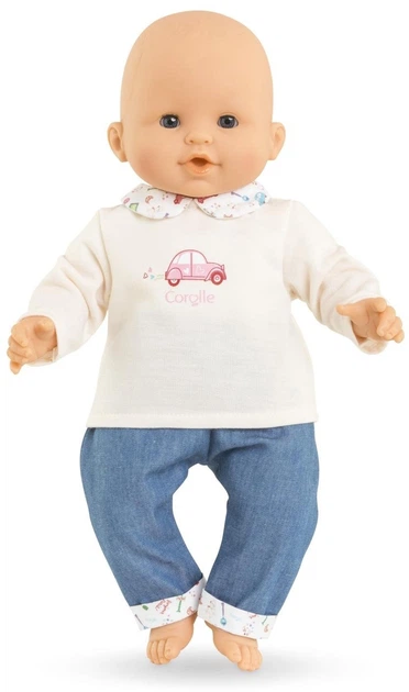 Zestaw ubrań dla lalek Corolle Koszulka i dżinsy 36 cm 9000141690 (4062013141695) - зображення 3