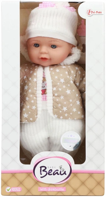 Lalka bobas Toi-Toys Lovely Baby 32 cm z akcesoriami 02156A (8719904021562) - obraz 2
