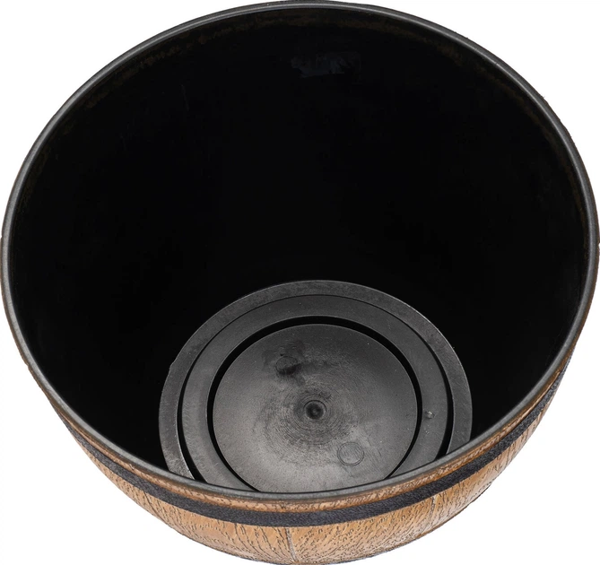 Горщик для квітів Kadax Arro 33 см Світло-коричневий (K671) - зображення 5