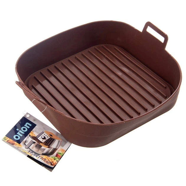 Wkładka do frytkownicy beztłuszczowej Orion 154406 Air Fryer 17.5 cm Brązowa (8681153041168) - obraz 3