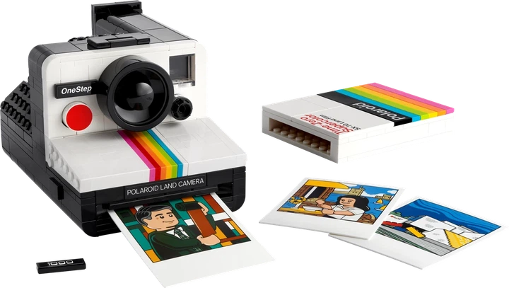 Конструктор Лего Идеас Фотоапарат Полароид Lego Ideas Polaroid OneStep SX-70 21345 - Фото 3 Конструктор Лего Идеас Фотоапарат Полароид Lego Ideas Polaroid OneStep SX-70 21345 - изображение 3