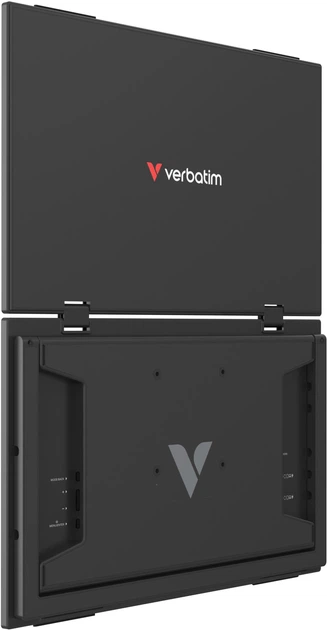 Монітор 15.6″ Verbatim Dual Portable Monitor (0023942324034) - зображення 9