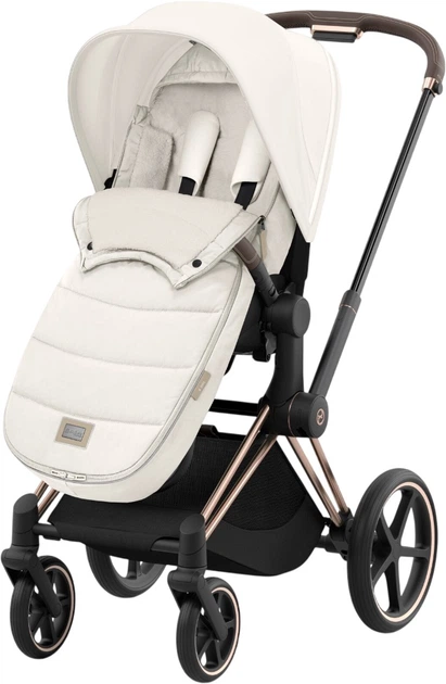 Конверт для коляски Cybex Platinum Off White Platinum (4063846413171) - зображення 7