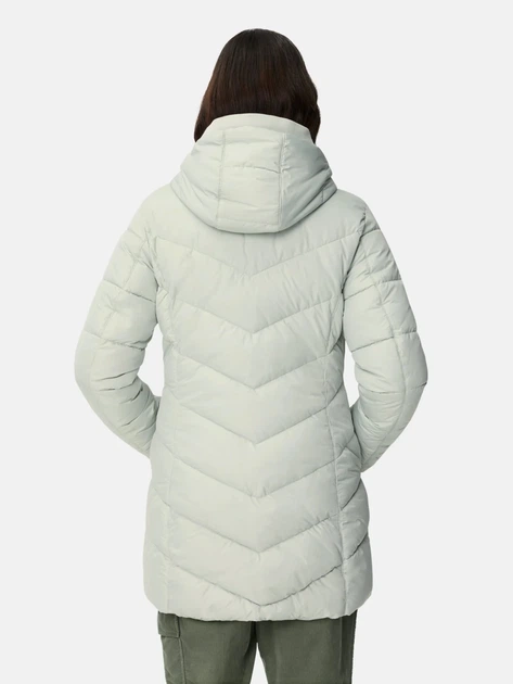 Куртка демісезонна подовжена з капюшоном жіноча Camel Active Jacket 320560-6F28-35 42 Сіра (4063366128432) - зображення 2