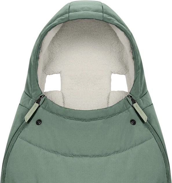 Конверт для коляски Cybex Platinum Leaf Green Platinum (4063846413218) - зображення 5