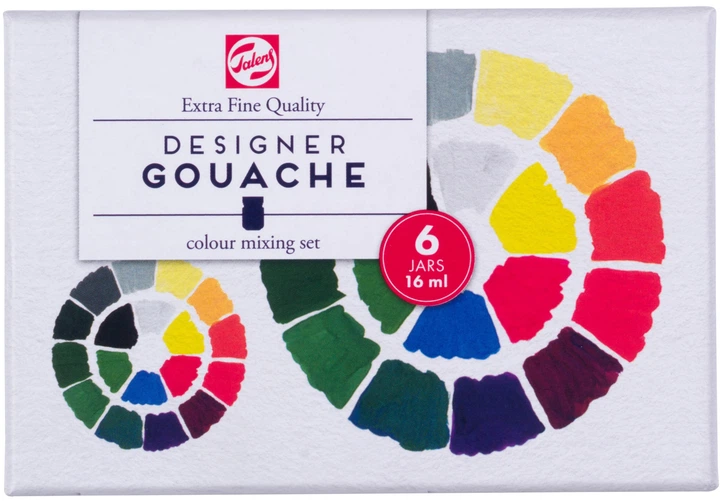 Zestaw farb gwaszowych Royal Talens Extra Fine 6 x 16 ml (8712079527846) - obraz 2