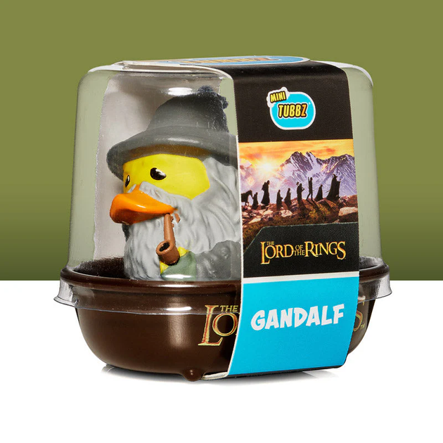 Фігурка Качка TUBBZ (Mini Edition) Володар кілець Гендальф Сірий Lord of the Rings Gandalf the Grey 4,5 см - зображення 6