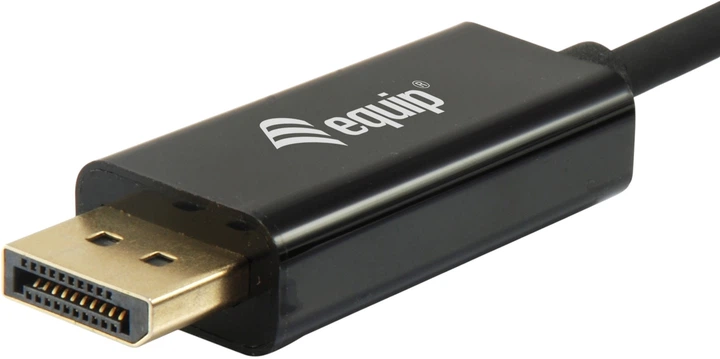 Кабель Equip DisplayPort Male to USB Type-C Male 1.8 м Black (133467) - зображення 2