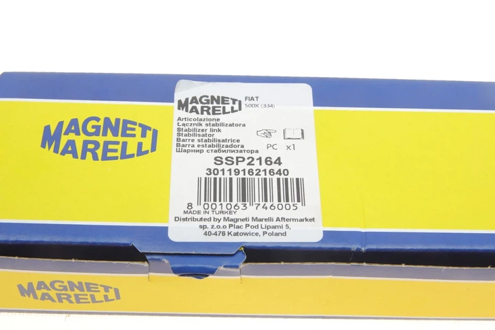 Стійка стабілізатора заднього 301191621640 MAGNETI MARELLI MAGNETI MARELLI 301191621640 Fiat 500X; Jeep Renegade 51942168, 53403319 - зображення 4