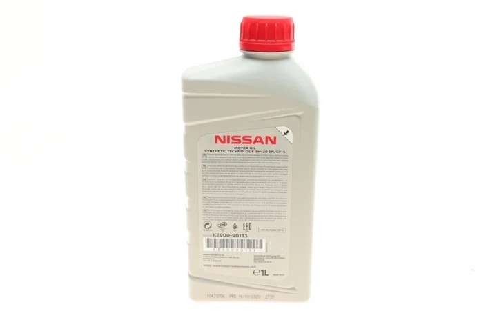 Олива моторна 0W20 (1 Liter) NISSAN KE90090133 NISSAN KE90090133 83212463697, KE90090134, KE90090144 - изображение 3