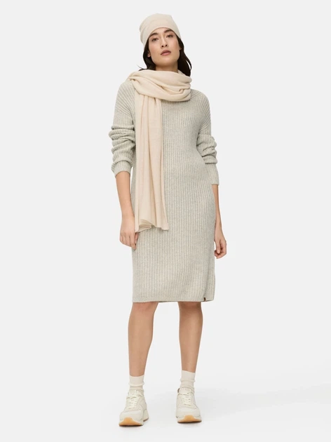 Платье вязаное миди осеннее женское Camel Active Knitwear 391745-6K45-04 XS Серое (4063366177683) - Фото 3 Платье вязаное миди осеннее женское Camel Active Knitwear 391745-6K45-04 XS Серое (4063366177683) - изображение 3