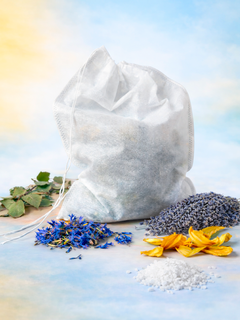 Набор чайных пакетиков для ванны Bath tea ", чай в мешочке размер XL 20*30 см - изображение 6
