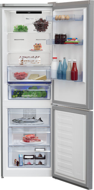 Двухкамерный холодильник Beko RCNA366E40ZXBN - изображение 5