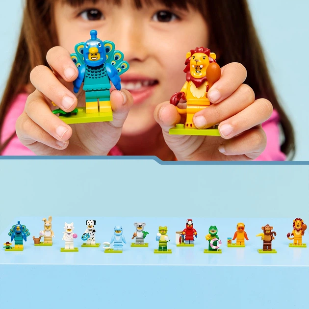 Zestaw klocków LEGO Minifigures Seria 28 — Zwierzęta 7 elementów 24 szt (71051) - obraz 8