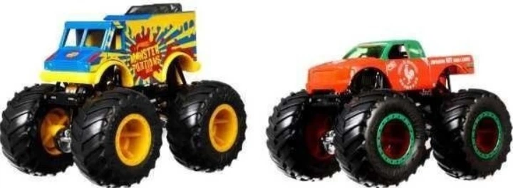 Zestaw samochodów Mattel Hot Wheels Monster Trucks 2 szt. (10887961705437) - obraz 2