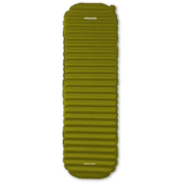 Туристичний килимок самонадувний Pinguin Sherpa NX 38 green (100010314) - Фото 1 Туристичний килимок самонадувний Pinguin Sherpa NX 38 green (100010314) - зображення 1